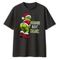 Funny cheeky cartoon graphic Christmas Oversized T-Shirt