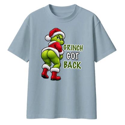 Funny cheeky cartoon graphic Christmas Oversized T-Shirt