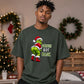 Funny cheeky cartoon graphic Christmas Oversized T-Shirt