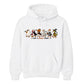Funny cute cartoon spooky goose Halloween Unisex Hoodie
