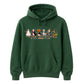 Funny cute cartoon spooky goose Halloween Unisex Hoodie