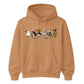 Funny cute cartoon spooky goose Halloween Unisex Hoodie