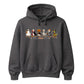 Funny cute cartoon spooky goose Halloween Unisex Hoodie