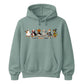 Funny cute cartoon spooky goose Halloween Unisex Hoodie