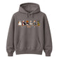 Funny cute cartoon spooky goose Halloween Unisex Hoodie