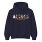Funny cute cartoon spooky goose Halloween Unisex Hoodie