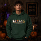 Funny cute cartoon spooky goose Halloween Unisex Hoodie