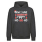 Funny Die Hard Machine Gun Quote Christmas Oversized Hoodie