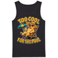 Funny Dog Too Cool For The Pool Summer Graphic Men Tank Top