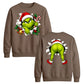 Grinch Christmas Jumper Double Sided Unisex Sweatshirt