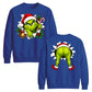 Grinch Christmas Jumper Double Sided Unisex Sweatshirt