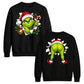 Grinch Christmas Jumper Double Sided Unisex Sweatshirt