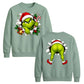 Grinch Christmas Jumper Double Sided Unisex Sweatshirt