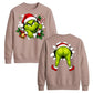 Grinch Christmas Jumper Double Sided Unisex Sweatshirt