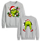 Grinch Christmas Jumper Double Sided Unisex Sweatshirt