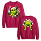 Grinch Christmas Jumper Double Sided Unisex Sweatshirt