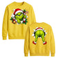 Grinch Christmas Jumper Double Sided Unisex Sweatshirt