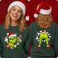 Grinch Christmas Jumper Double Sided Unisex Sweatshirt
