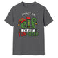 Funny Elf Fun Sized Slogan Print Christmas Unisex T-Shirt