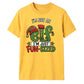 Funny Elf Fun Sized Slogan Print Christmas Unisex T-Shirt