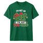 Funny Elf Fun Sized Slogan Print Christmas Unisex T-Shirt