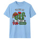 Funny Elf Fun Sized Slogan Print Christmas Unisex T-Shirt