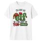 Funny Elf Fun Sized Slogan Print Christmas Unisex T-Shirt