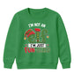 Funny Elf Im Just Fun Sized Art Christmas Kids Sweatshirt