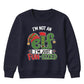 Funny Elf Im Just Fun Sized Art Christmas Kids Sweatshirt