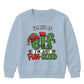 Funny Elf Im Just Fun Sized Art Christmas Kids Sweatshirt