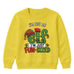 Funny Elf Im Just Fun Sized Art Christmas Kids Sweatshirt