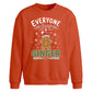 Funny Everyone Loves A Ginger Christmas Oversized Sweatshirt