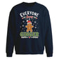 Funny Everyone Loves A Ginger Christmas Oversized Sweatshirt