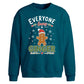 Funny Everyone Loves A Ginger Christmas Oversized Sweatshirt