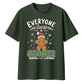 Funny Everyone Loves A Ginger Christmas Oversized T-Shirt