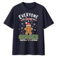 Funny Everyone Loves A Ginger Christmas Oversized T-Shirt