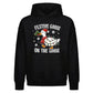 Funny Festive Goose On The Loose Christmas Oversized Hoodie