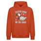 Funny Festive Goose On The Loose Christmas Oversized Hoodie