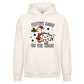 Funny Festive Goose On The Loose Christmas Oversized Hoodie