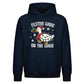 Funny Festive Goose On The Loose Christmas Oversized Hoodie