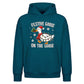 Funny Festive Goose On The Loose Christmas Oversized Hoodie
