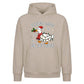Funny Festive Goose On The Loose Christmas Oversized Hoodie