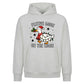 Funny Festive Goose On The Loose Christmas Oversized Hoodie