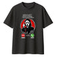 Funny ghost phone call graphic Halloween Oversized t-shirt