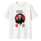 Funny ghost phone call graphic Halloween Oversized t-shirt