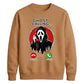 Funny ghost phone call screen Halloween Unisex Sweatshirt