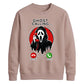 Funny ghost phone call screen Halloween Unisex Sweatshirt