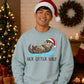 Funny Her Otter Half Couples Christmas Oversized Sweatshirt
