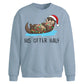 Funny His Otter Half Couples Christmas Oversized Sweatshirt