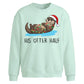 Funny His Otter Half Couples Christmas Oversized Sweatshirt